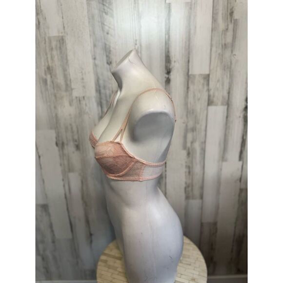 Auden pink laced bra size 32B - Picture 3 of 6